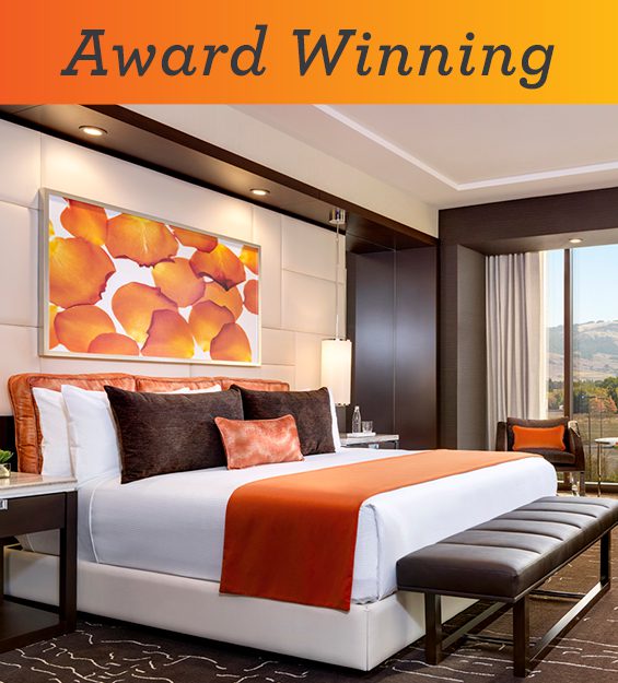 Hotel Suite Interior with the text 